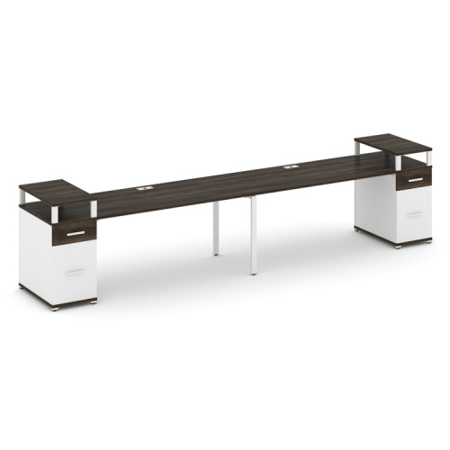 Бенч-система на 2 места с 2 опорными тумбами Concept CN.ORS-432 фото 10