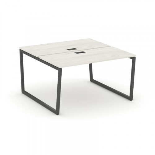 Style Project Рабочая станция 2-х сторон. SN-4T2.DRS-003 Акация Лорка/Металл Антрацит/Заглушка Пласт фото 24