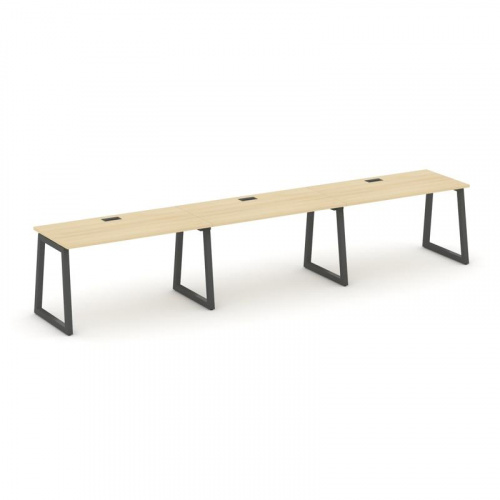 Style Project Рабочая станция 1 сторон. SN-5T1.ORS-032 Акация Лорка/Металл Антрацит/Заглушка Пластик фото 28