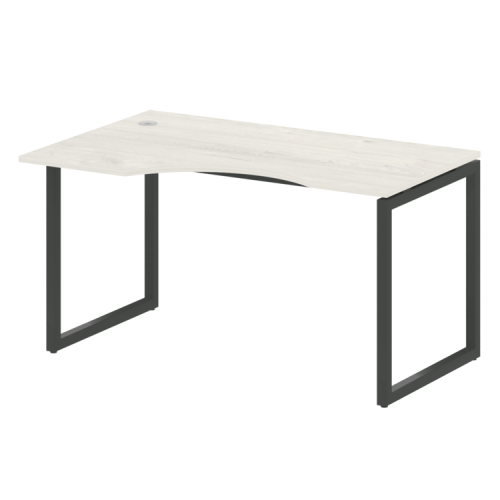 Стол криволинейный левый на О-обр. м/к Metal System Quattro 40БО.СА-2 (L) фото 5