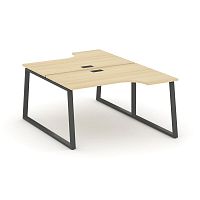 Style Project Рабочая станция эргоном. SN-6T1.DRPA-002 Акация Лорка/Металл Антрацит/Заглушка Пластик