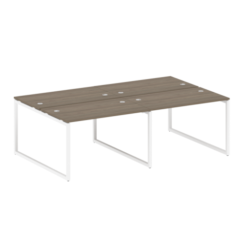 Бенч-система на 4 места на О-обр. м/к Metal System Quattro 40БО.СМ-4.2  фото 3