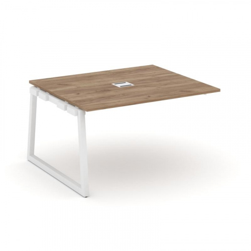 Style Project Проходной наб. элем. перег. стола SN-5T1.NSPRG-032 Акация Лорка/Металл Антрацит/Заглуш фото 11