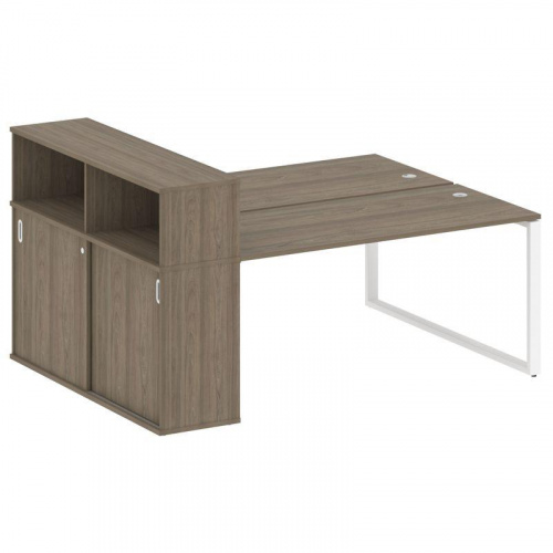 Бенч-система с шкафом-купе на О-обр. м/к Metal System БО.РС-СШК-2.4 фото 9