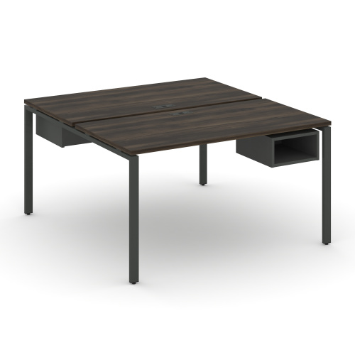 Бенч-система на 2 места с подвесными тумбами Concept CN.DRS-102 фото 2