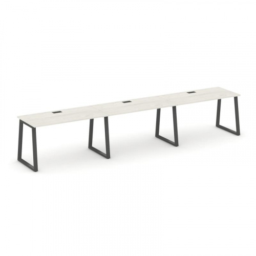 Style Project Рабочая станция 1 сторон. SN-6T1.ORS-031 Акация Лорка/Металл Антрацит/Заглушка Пластик фото 24