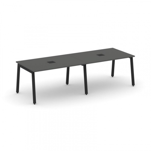 Style Project Стол переговорный SN-5A.SPRG-012 Дуб Табак/Металл Белый 2360*980*750 фото 6 Style Project Стол переговорный SN-5A.SPRG-012 Дуб Табак/Металл Белый 2360*980*750 фото 6