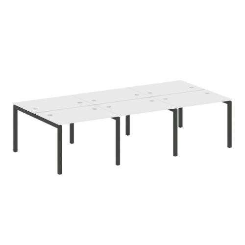 Бенч-система на 6 рабочих мест на П-обр. м/к Metal System Quattro 50БП.СМ-6.1 фото 10