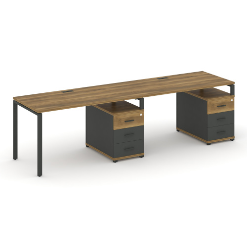 Бенч-система на 2 места с 2 опорными тумбами Concept CN.ORS-311