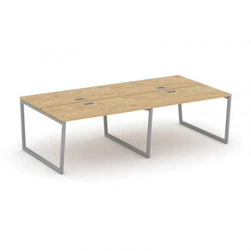 Style Project Рабочая станция 2-х сторон. SN-4T2.DRS-033 Акация Лорка/Металл Антрацит/Заглушка Пласт фото 2