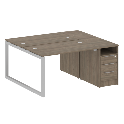 Бенч-система с тумбой на О-обр. м/к Metal System Quattro 50БО.РС-СТП-2.2 фото 2