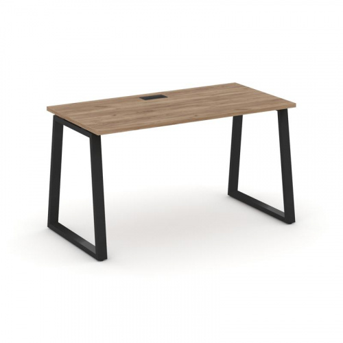 Style Project Стол письменный SN-6T1.SP-024 Акация Лорка/Металл Антрацит/Заглушка Пластик Черный 158 фото 8