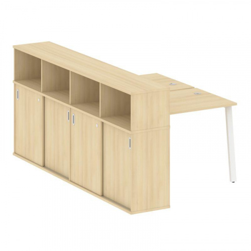 Бенч-система с шкафом-купе на А-обр. м/к Metal System БА.РС-СШК-4.1 фото 8