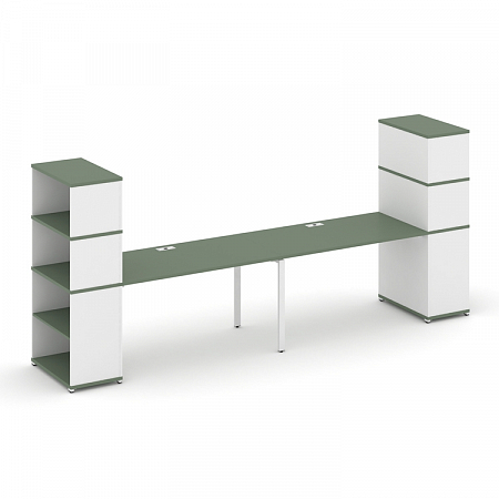 Бенч-система с опорными стеллажами Concept CN.ORS-214