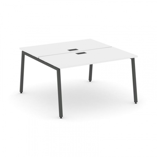 Style Project Рабочая станция 2-х сторон. SN-4A.DRS-002 Белый/Металл Антрацит 1180*1232*750 фото 28