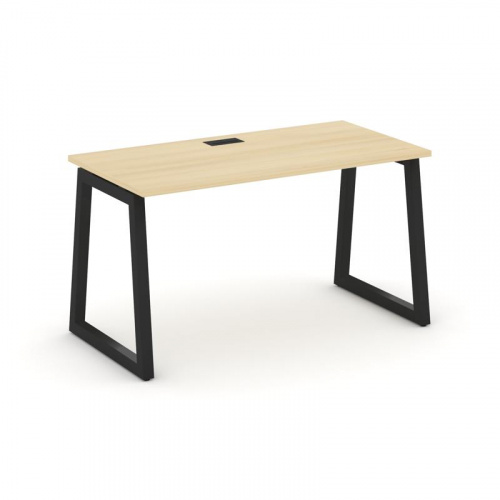 Style Project Стол письменный SN-5T1.SP-005 Акация Лорка/Металл Антрацит/Заглушка Пластик Черный 178 фото 9