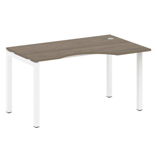 Стол криволинейный правый на П-обр. м/к Metal System Quattro 50БП.СА-2 (R) фото 3