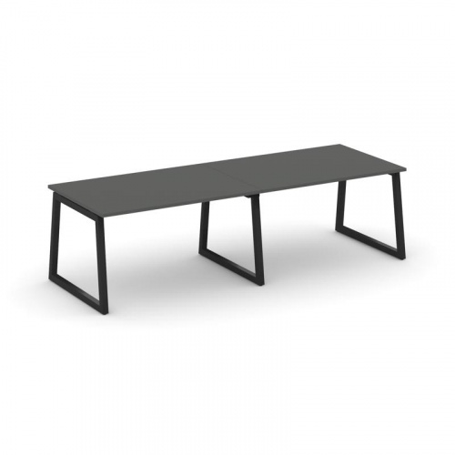 Style Project Стол переговорный SN-5T1.SPRG-014.3 Акация Лорка/Металл Антрацит 3160*980*750 фото 8