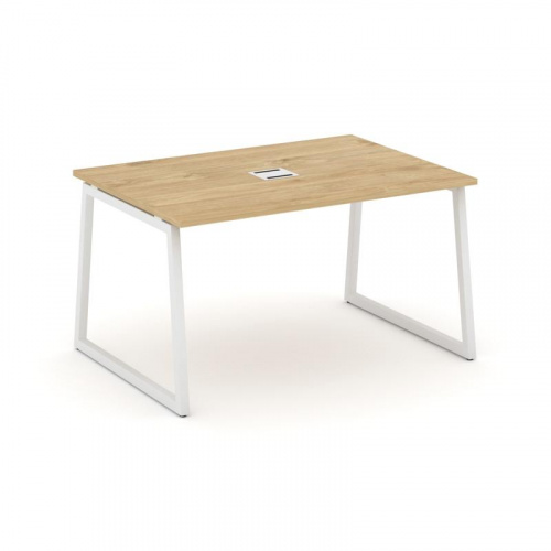 Style Project Стол переговорный SN-4T1.SPRG-001 Акация Лорка/Металл Антрацит/Заглушка Металл Антраци фото 3