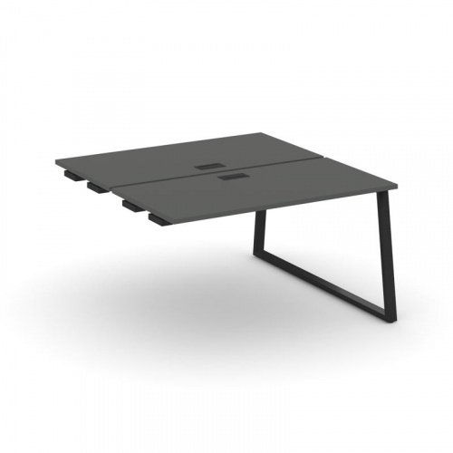 Style Project Стол-приставка к опор. элем. SN-6T1.DPRS-013 Акация Лорка/Металл Антрацит/Заглушка Пла фото 6