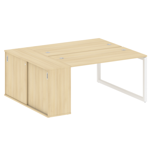 Бенч-система с шкафом-купе на О-обр. м/к Metal System Quattro 50БО.РС-СШК-1.3 фото 15