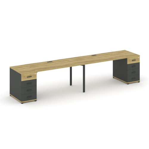 Бенч-система на 2 места с 2 опорными тумбами Concept CN.ORS-411 фото 4