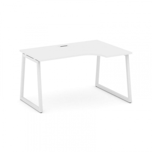 Style Project Стол рабочий эргоном. SN-4T1.SPA-021(R) Акация Лорка/Металл Антрацит/Заглушка Пластик фото 22