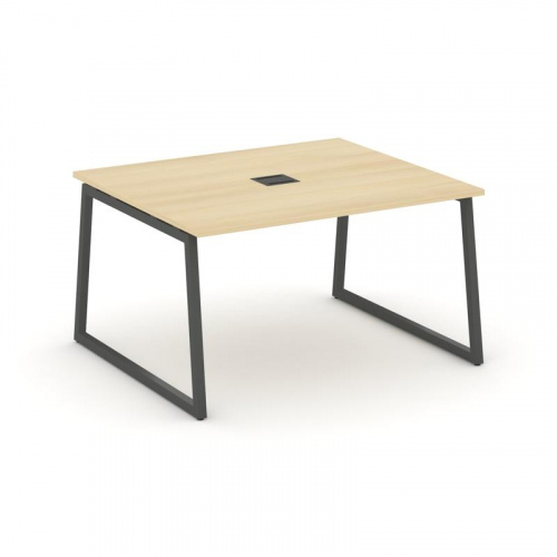 Style Project Стол переговорный SN-4T1.SPRG-033 Акация Лорка/Металл Антрацит/Заглушка Металл Антраци фото 28