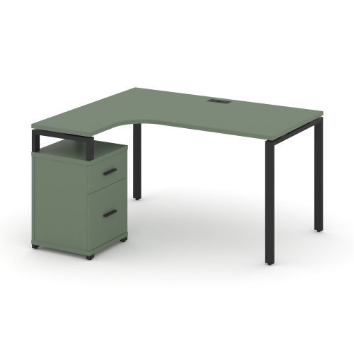 Стол эргономичный с опорной тумбой Concept CN.SA-308(L)