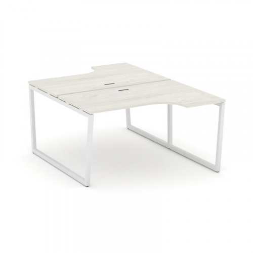 Style Project Рабочая станция эргоном. SN-4T2.DRPA-012 Акация Лорка/Металл Антрацит/Заглушка Пластик фото 12