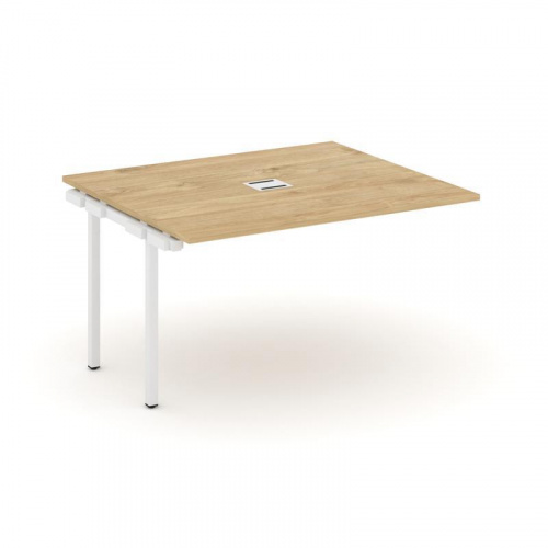 Style Project Проходной наб. элем. перег. стола SN-4P.NSPRG-032 Белый/Металл Антрацит 1180*1180*750 фото 27