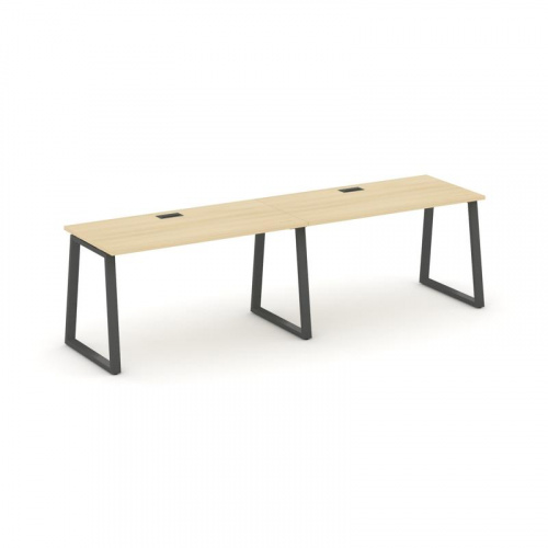 Style Project Рабочая станция 1 сторон. SN-6T1.ORS-004 Акация Лорка/Металл Антрацит/Заглушка Пластик фото 28