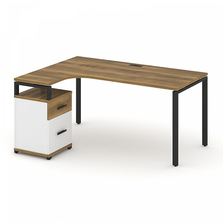 Стол эргономичный с опорной тумбой Concept CN.SA-308(L)