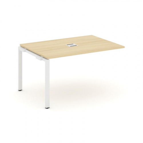 Style Project Проходной наб. элем. перег. стола SN-6P.NSPRG-002 Антрацит/Металл Белый 1180*980*750 фото 8