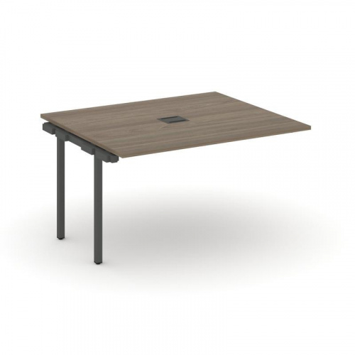 Style Project Проходной наб. элем. перег. стола SN-4P.NSPRG-032 Белый/Металл Антрацит 1180*1180*750 фото 8