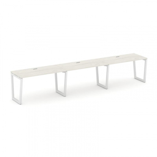 Style Project Рабочая станция 1 сторон. SN-5T2.ORS-041 Акация Лорка/Металл Антрацит/Заглушка Пластик фото 13