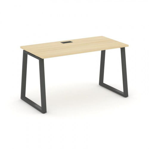 Style Project Стол письменный SN-6T1.SP-024 Акация Лорка/Металл Антрацит/Заглушка Пластик Черный 158 фото 28