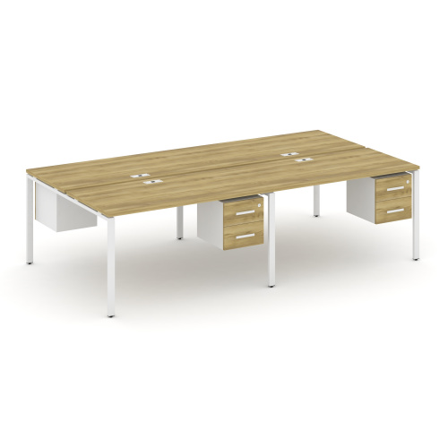 Бенч-система на 4 места с подвесными тумбами Concept CN.DRS-135 фото 11