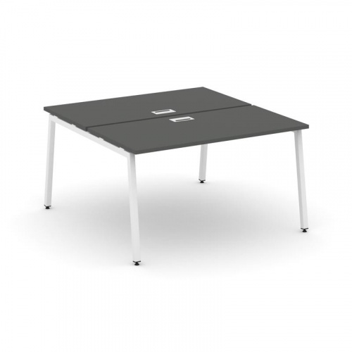 Style Project Рабочая станция 2-х сторон. SN-4A.DRS-002 Белый/Металл Антрацит 1180*1232*750 фото 26