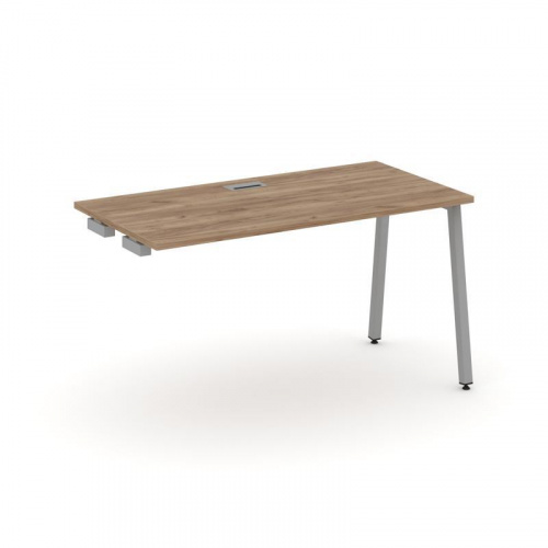 Style Project Стол-приставка к опор. элем. SN-4A.OPRS-024 Дуб Наварра/Металл Антрацит 1580*800*750 фото 11