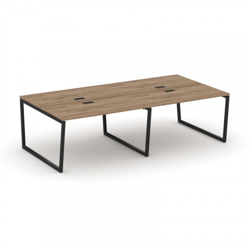 Style Project Рабочая станция 2-х сторон. SN-4T2.DRS-033 Акация Лорка/Металл Антрацит/Заглушка Пласт фото 8