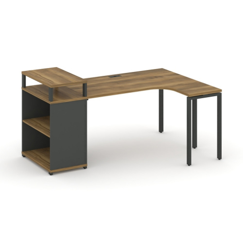 Стол эргономичный с опорным стеллажом Concept CN.SA-203(R)