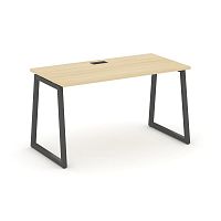 Style Project Стол письменный SN-4T1.SP-002 Акация Лорка/Металл Антрацит/Заглушка Пластик Черный 118