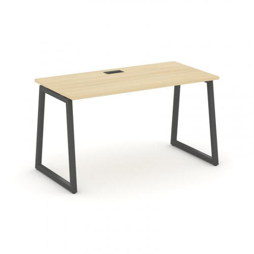 Style Project Стол письменный SN-4T1.SP-024 Акация Лорка/Металл Антрацит/Заглушка Пластик Черный 158 фото 28