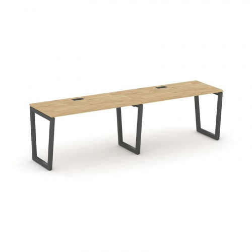 Style Project Рабочая станция 1 сторон. SN-5T2.ORS-001 Акация Лорка/Металл Антрацит/Заглушка Пластик фото 22