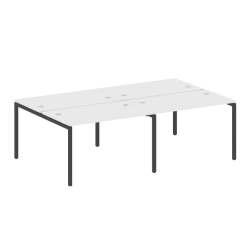 Бенч-система на 4 места на П-обр. м/к Metal System Quattro 40БП.СМ-4.2  фото 6