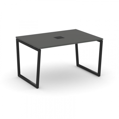 Style Project Стол переговорный SN-4T2.SPRG-001 Акация Лорка/Металл Антрацит/Заглушка Металл Антраци фото 4