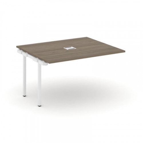 Style Project Проходной наб. элем. перег. стола SN-4P.NSPRG-032 Белый/Металл Антрацит 1180*1180*750 фото 9