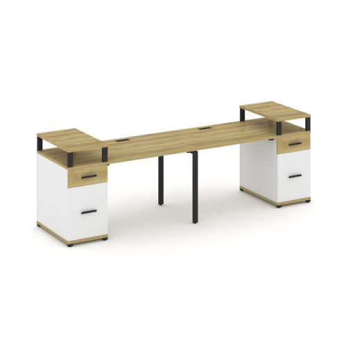 Бенч-система на 2 места с 2 опорными тумбами Concept CN.ORS-429 фото 6