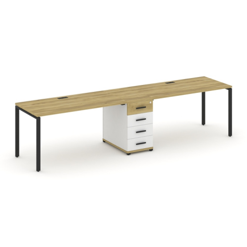 Бенч-система на 2 места с 1 опорной тумбой Concept CN.ORS-403 фото 6